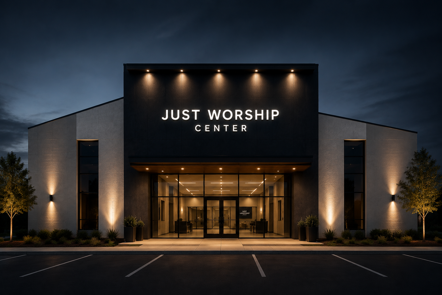 Just Worship Center building rendering